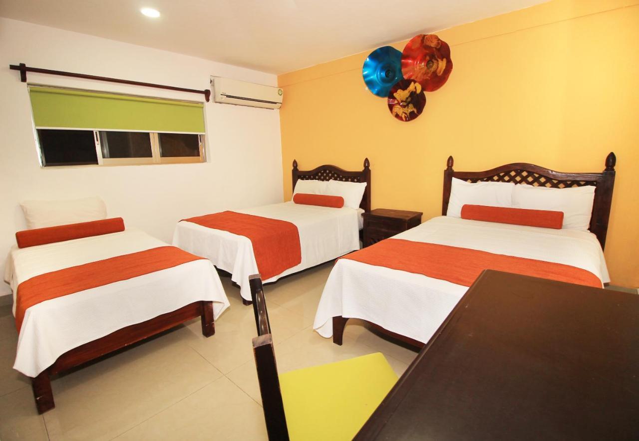 Papagayo Hotel Boutique Playa del Carmen Eksteriør billede